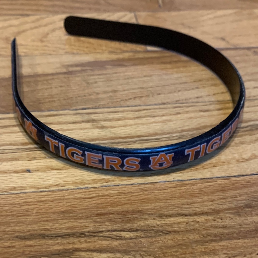 Auburn Tigers - rubberized thin headband